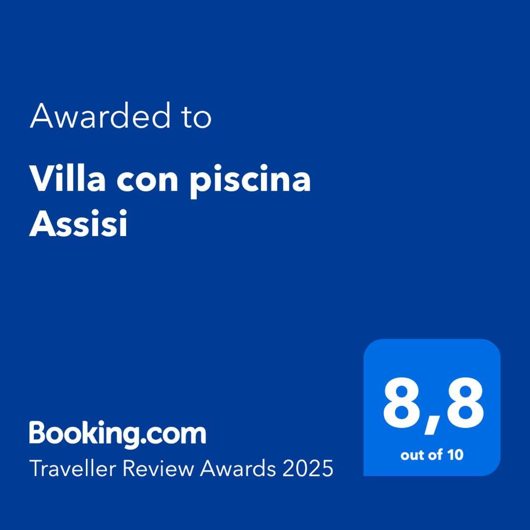 Villa Con Piscina Assisi Eksteriør billede